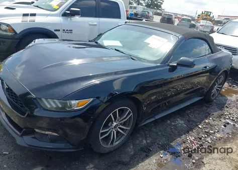 2016 Ford Mustang Ecoboost Premium из США, поврежденный, VIN 1FATP8UH3G5216869